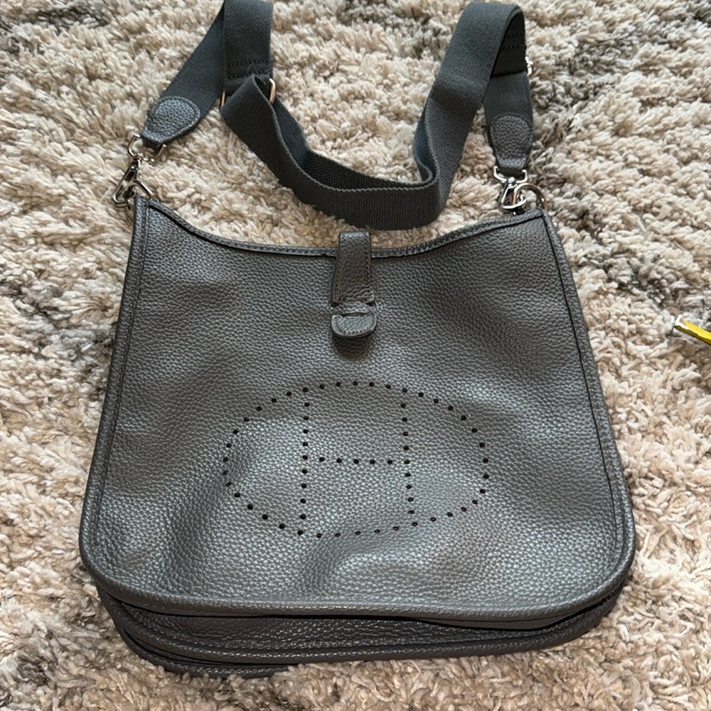 Designer Inspired faux leather crossbody bag